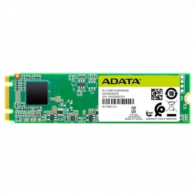 Внутренний жесткий диск A-Data ASU650NS38-240GT-B (SSD (твердотельные), 240 ГБ, M.2, SATA)