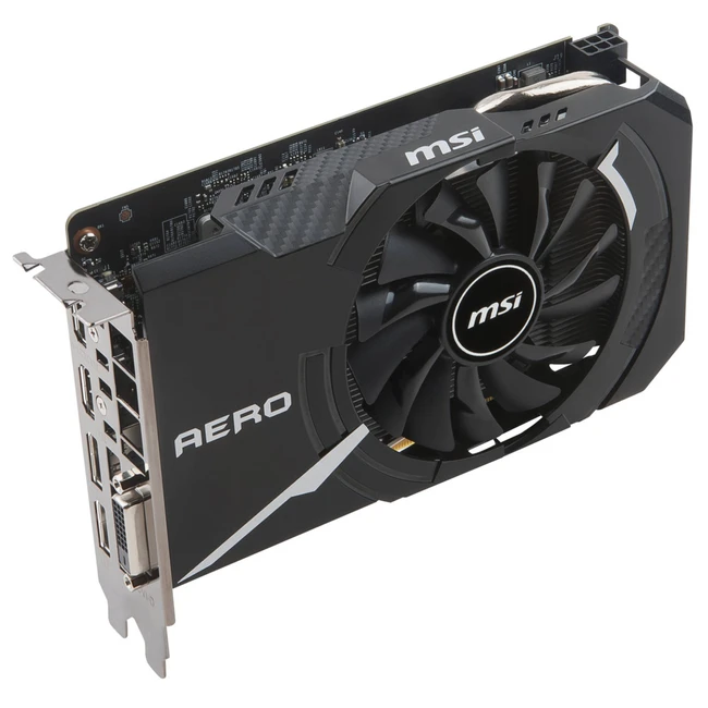 Видеокарта MSI GeForce GTX 1060 AERO ITX 3G OC