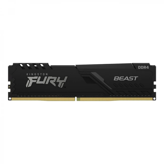 ОЗУ Kingston FURY Beast Black Gaming Memory KF432C16BB/8-SPBK (DIMM, DDR4, 8 Гб, 3200 МГц)