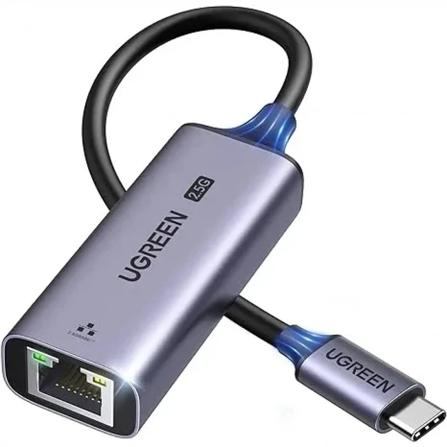 Кабель интерфейсный UGREEN CM648 25052 USB Type C - Ethernet (RJ45) (LAN)