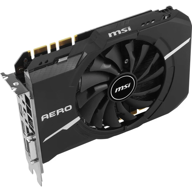 Видеокарта MSI GeForce GTX 1070 AERO ITX OC GeForce GTX 1070 AERO ITX 8G OC 8 ГБ