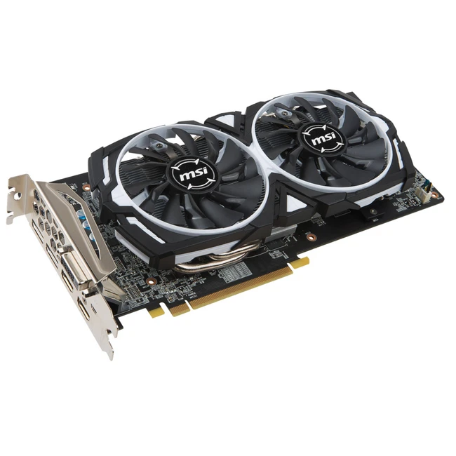 Видеокарта MSI Radeon RX 580 ARMOR 8G OC
