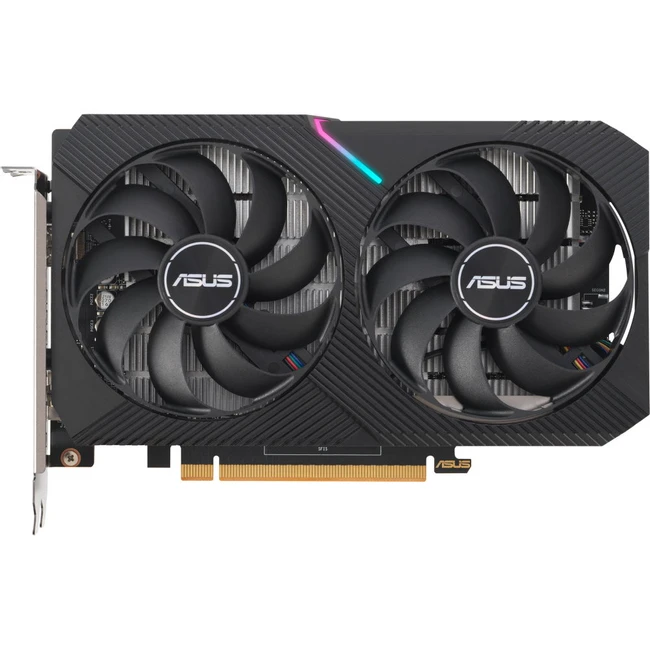 Видеокарта Asus Radeon RX 6400 DUAL 90YV0H90-M0NA00 (4 ГБ)