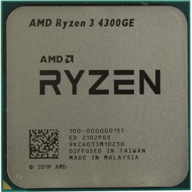 Процессор AMD Ryzen 3 4300GE EM7010JCY23JBD Ryzen 3, 4, 3.5, 4, OEM
