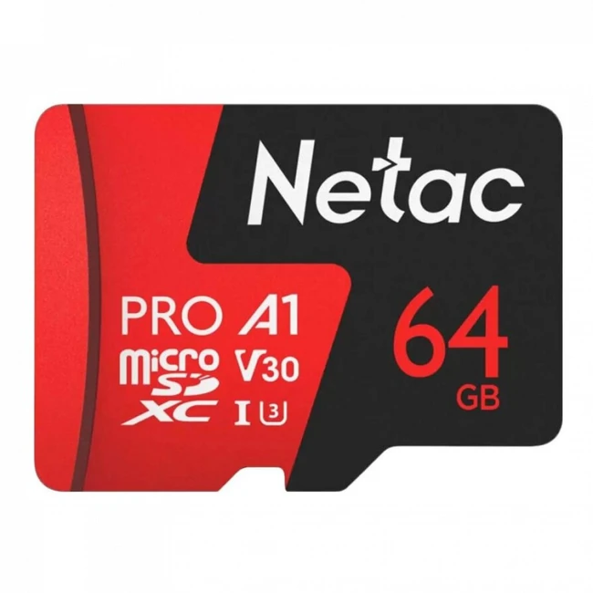 Флеш (Flash) карты Netac P500 Extreme Pro 64GB NT02P500PRO-064G-S (64 ГБ)