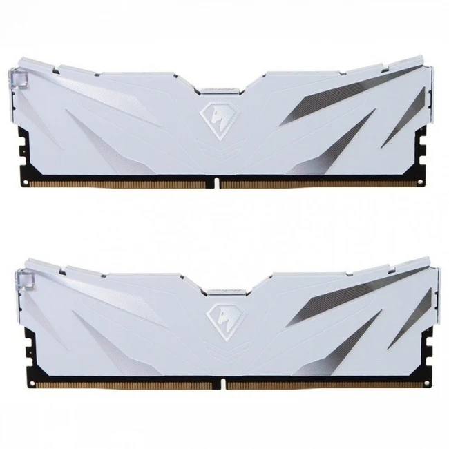 ОЗУ Netac Shadow II White NTSWD5P48DP-32W (DIMM, DDR5, 32 Гб (2 х 16 Гб), 4800 МГц)