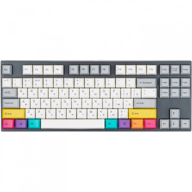 Клавиатура Varmilo MA87M V2 CMYK EC Rose V2 A33A024B0A3A06A007 (Проводная, USB)