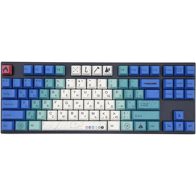 Клавиатура Varmilo MA87M V2 Summit R2 EC Daisy V2 RU A33A022A8A3A06A007 (Проводная, USB)