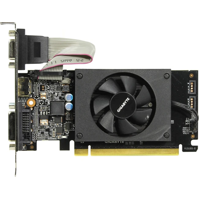Видеокарта Gigabyte GeForce GT 710 GV-N710D3-1GL 1 ГБ