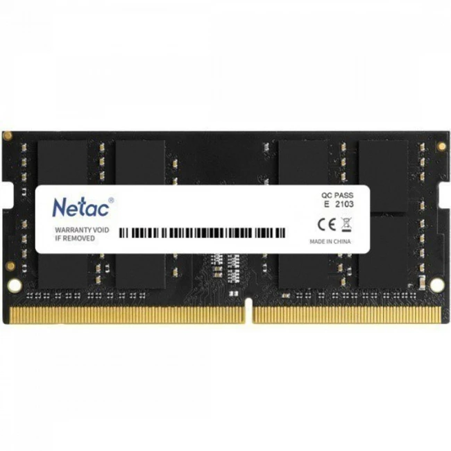 ОЗУ Netac 16 ГБ NTBSD5N48SP-16 SO-DIMM, DDR5, 16 Гб, 4800 МГц