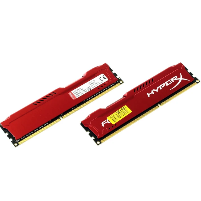 ОЗУ Kingston HyperX FURY Red DDR3 8ГБ HX318C10FRK2/8 (DIMM, DDR3, 8 Гб (2 х 4 ГБ), 1866 МГц)