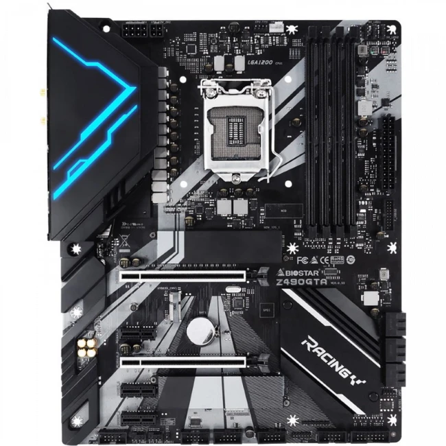 Материнская плата BIOSTAR Z490GTA IZ49AAHT ATX, LGA 1200