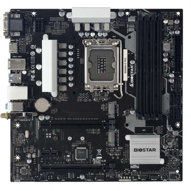 Материнская плата BIOSTAR B660MX-E PRO ENB660MX-EP (Micro-ATX, LGA 1700)