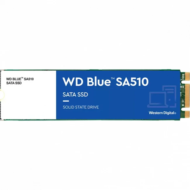 Жесткий диск Western Digital Blue SA510 WDS500G3B0B SSD (твердотельные), 500 ГБ, M.2, PCIe
