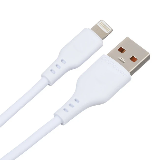 Кабель интерфейсный GoPower 00-00018567 USB Type A - Lightning (8pin)