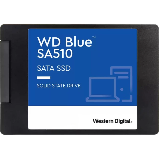 Внутренний жесткий диск Western Digital Blue SA510 WDS250G3B0A (SSD (твердотельные), 250 ГБ, 2.5 дюйма, SATA)