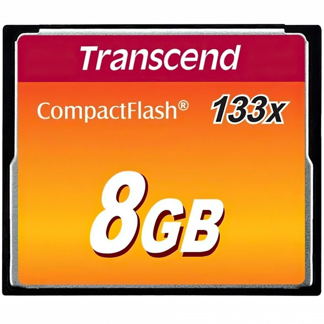 Флеш (Flash) карты Transcend TS8GCF133 (8 ГБ)