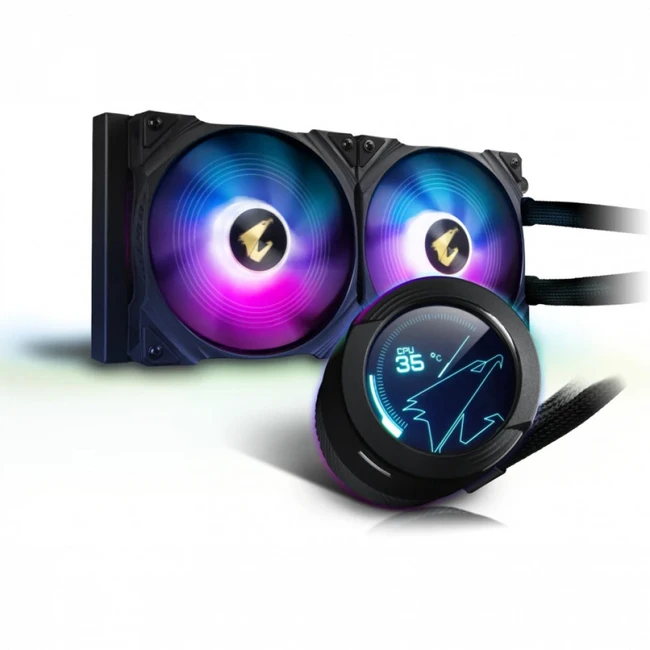 Охлаждение Gigabyte Aorus Waterforce X 280 GP-AORUS WATERFORCE X 280 (Для процессора)