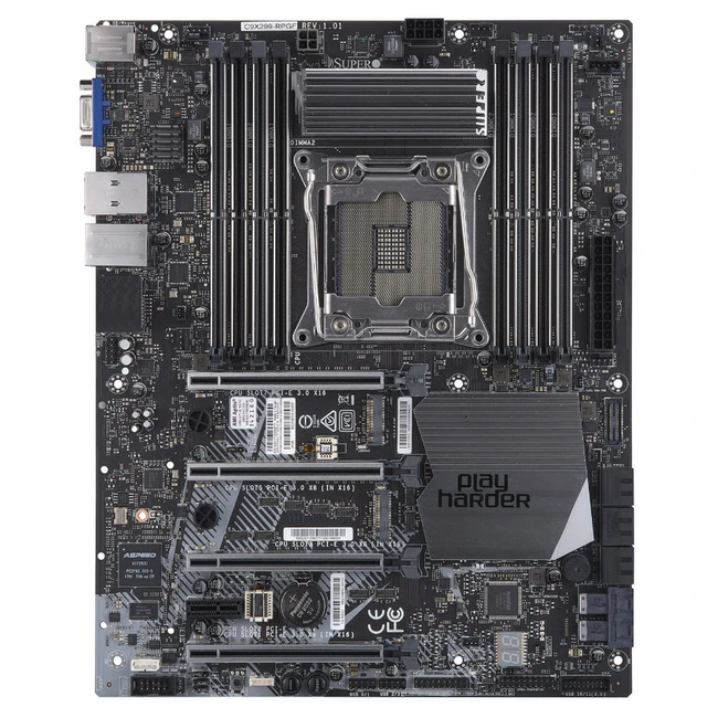 Материнская плата Supermicro MBD-C9X299-RPGF-L-B ATX, LGA 2066