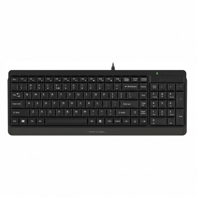 Клавиатура A4Tech FK15 BLACK (Проводная, USB)