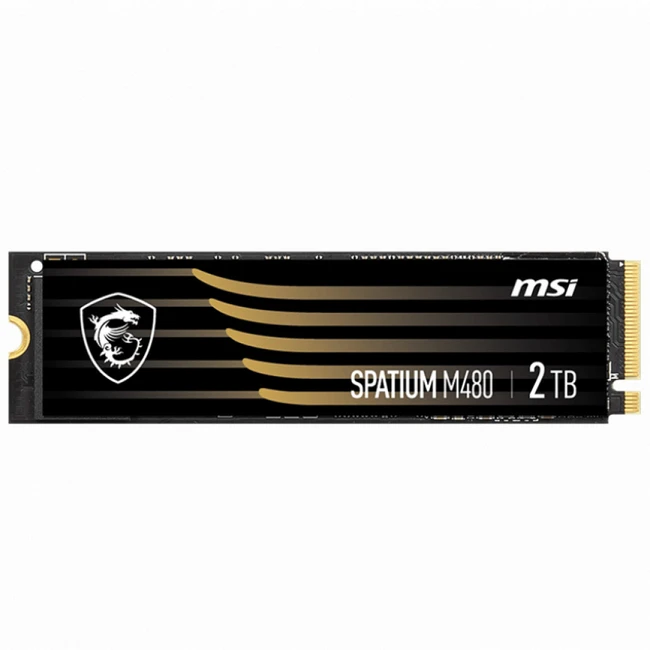Внутренний жесткий диск MSI SPATIUM M480 SPATIUM M480 PCIe 4.0 NVMe M.2 2TB (SSD (твердотельные), 2 ТБ, M.2)