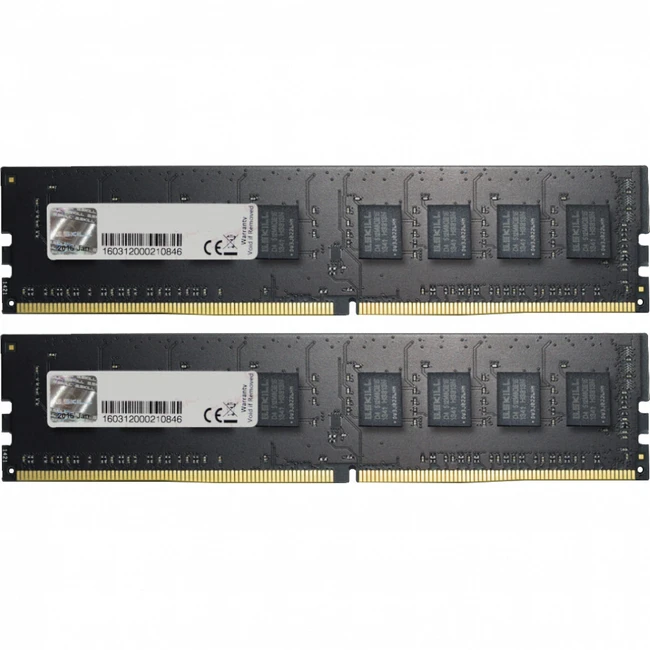 ОЗУ G.Skill Value F4-2400C15D-16GNS (DIMM, DDR4, 16 Гб (2 х 8 Гб), 2400 МГц)