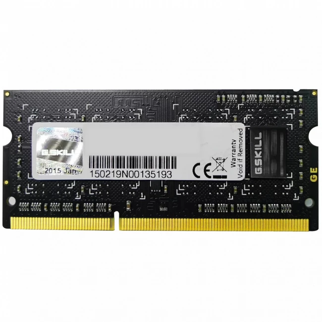 ОЗУ G.Skill 4 Гб F3-12800CL11S-4GBSQ (SO-DIMM, DDR3, 4 Гб, 1600 МГц)