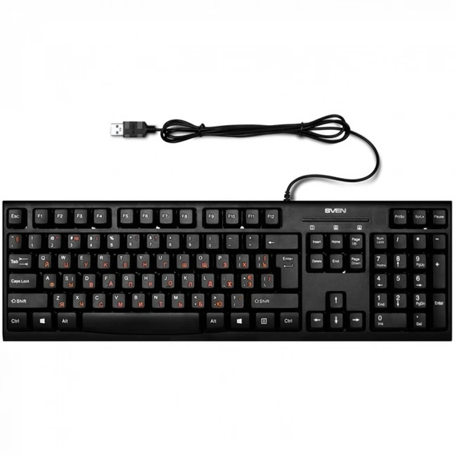 Клавиатура Sven KB-S300 SV-015756 (Проводная, USB)
