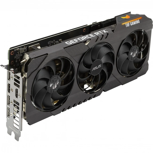 Видеокарта Asus RTX 3070 TUF Gaming OC V2 TUF-RTX3070-O8G-V2-GAMING LHR (8 ГБ)