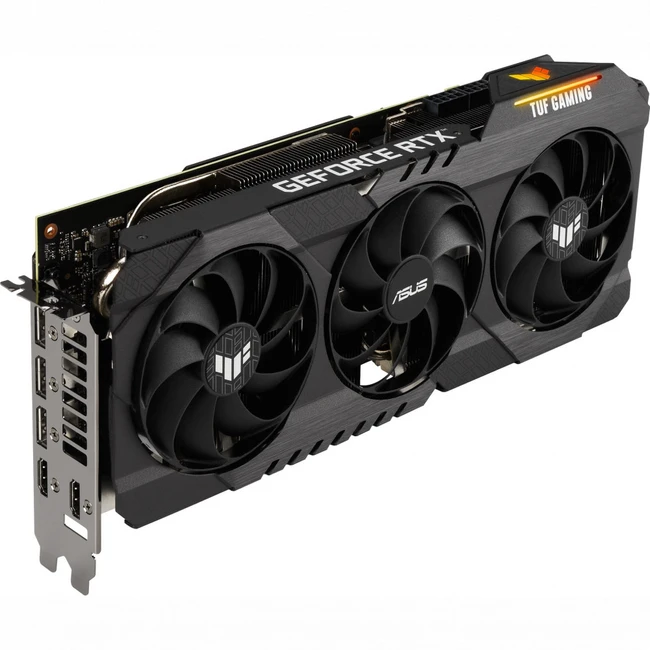 Видеокарта Asus RTX 3070 Ti TUF Gaming OC TUF-RTX3070TI-O8G-GAMING LHR (8 ГБ)