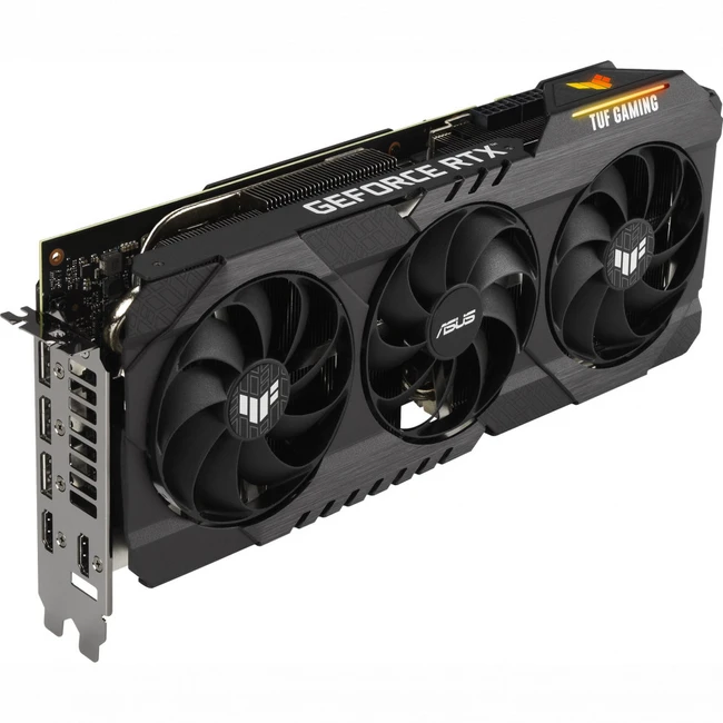 Видеокарта Asus RTX 3080 TUF Gaming V2 OC TUF-RTX3080-O10G-V2-GAMING LHR (10 ГБ)