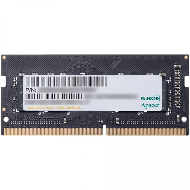 ОЗУ Apacer 16GB ES.16G2V.GNH/OOG (SO-DIMM, DDR4, 16 Гб, 2666 МГц)