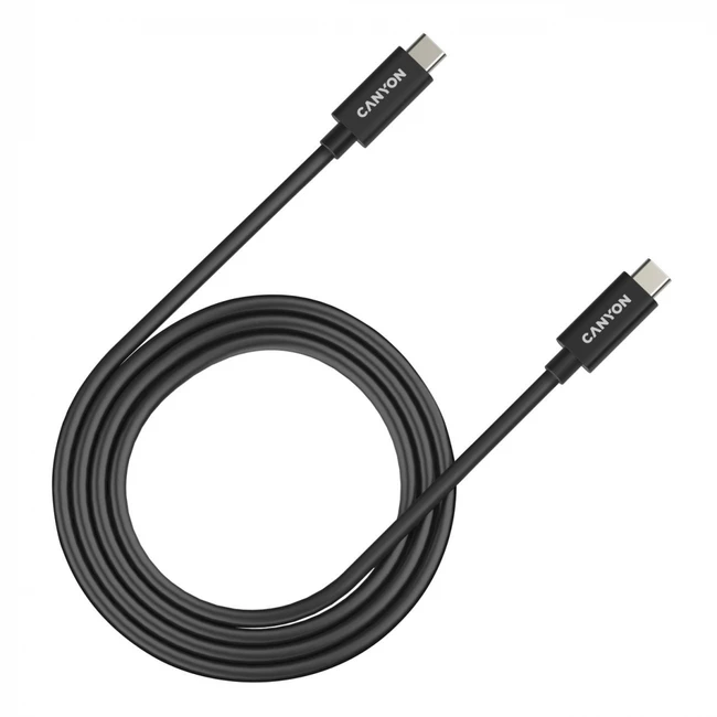 Кабель интерфейсный Canyon CNS-USBC44B USB Type C - USB Type C