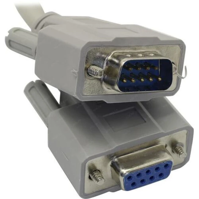 Кабель интерфейсный Greenconnect DB9CM2F GCR-DB9CM2F-1.0m RS-232 - RS-232