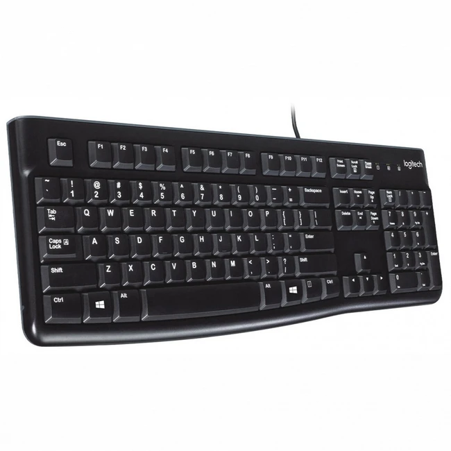 Клавиатура Logitech K120 920-002508. (Проводная, USB)