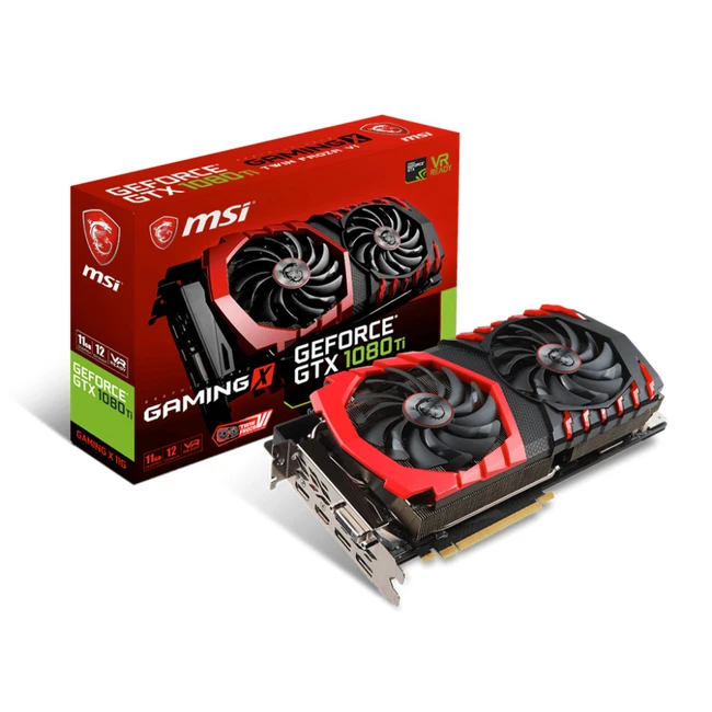 Видеокарта MSI GeForce GTX 1080 Ti GAMING X 11G