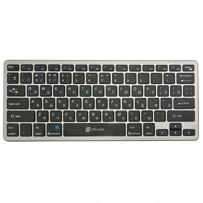 Клавиатура Oklick 835S 1696467 (Беспроводная, Bluetooth)