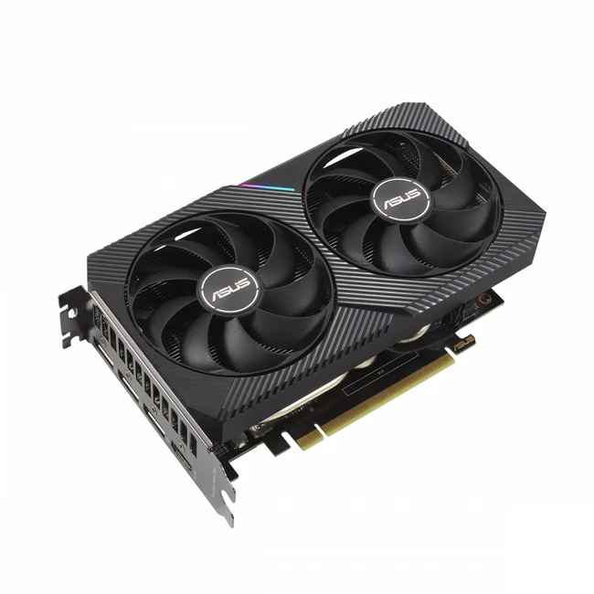 Видеокарта Asus GeForce RTX3060 OC DUAL-RTX3060-O8G (8 ГБ)
