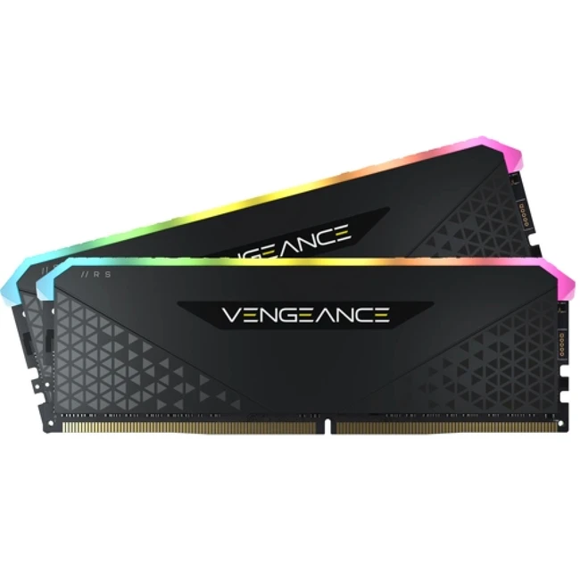 ОЗУ Corsair Vengeance RGB RS CMG16GX4M2E3200C16 DIMM, DDR4, 16 Гб (2 х 8 Гб), 3200 МГц