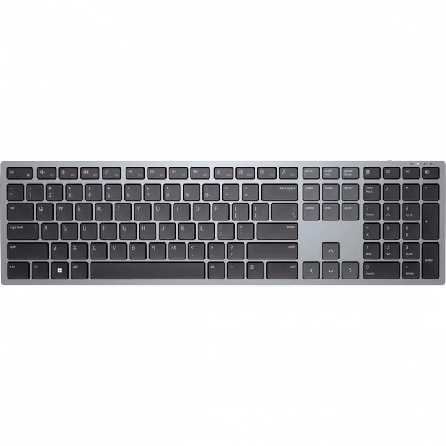 Клавиатура Dell KB700, Silver-Black, USB 580-AKPQ Беспроводная, Bluetooth