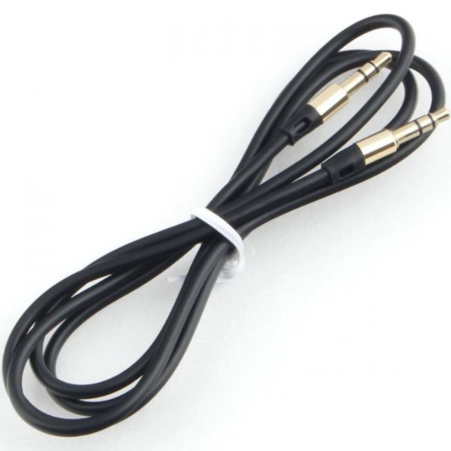 Кабель интерфейсный Cablexpert Mini Jack 3.5 - Mini Jack 3.5 (1 м.) CCAB-01-35MM-1MB MINI JACK 3.5 (output) - MINI JACK 3.5 (output)