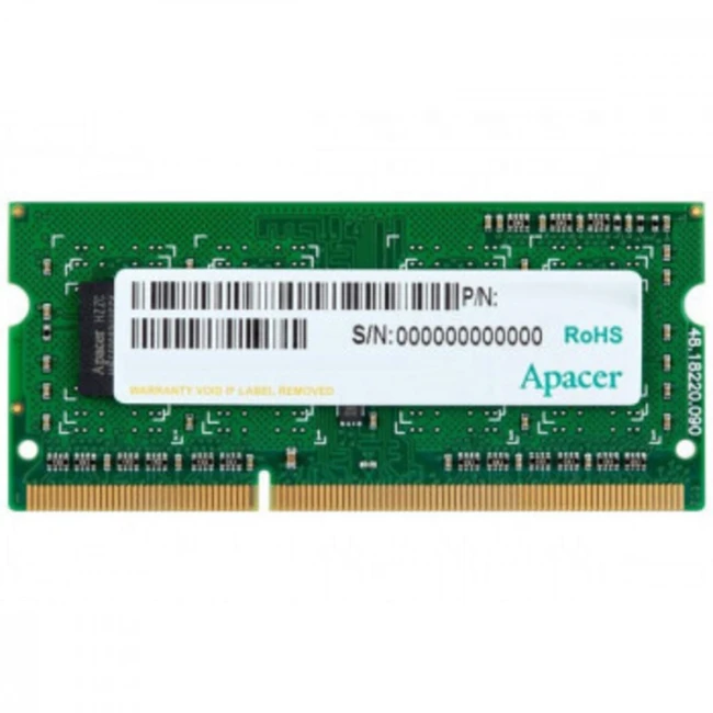 ОЗУ Apacer 8 Гб DS.08G2J.K9M SO-DIMM, DDR3, 8 Гб, 1333 МГц