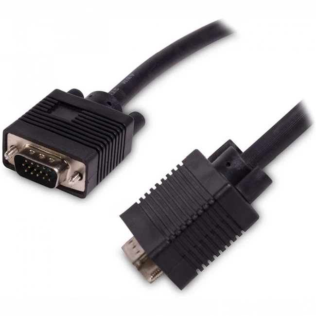 Кабель интерфейсный iPower экранированный IPIVGAMM30 D-SUB (VGA) - D-SUB (VGA)