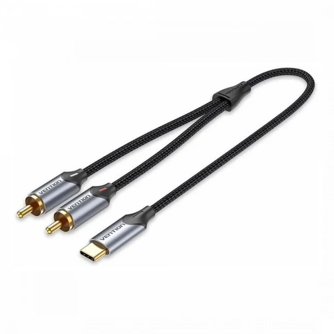 Кабель интерфейсный Vention BGUHG USB-C - 2RCA