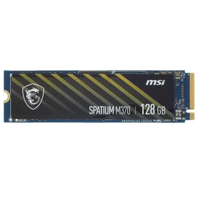 Внутренний жесткий диск MSI SPATIUM M370 [S78-4406NR0-P83] (SSD (твердотельные), 128 ГБ, M.2)