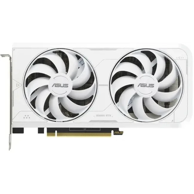 Видеокарта Asus Dual GeForce RTX 3060 Ti White OC Edition [DUAL-RTX3060TI-O8GD6X-WHITE] (8 ГБ)