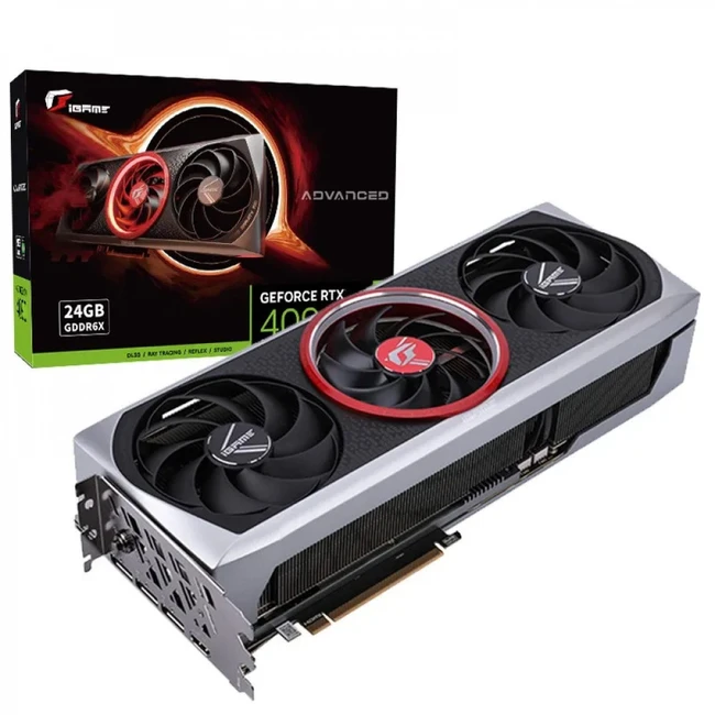 Видеокарта Colorful GeForce RTX 4090 Advanced OC-V (24 ГБ)