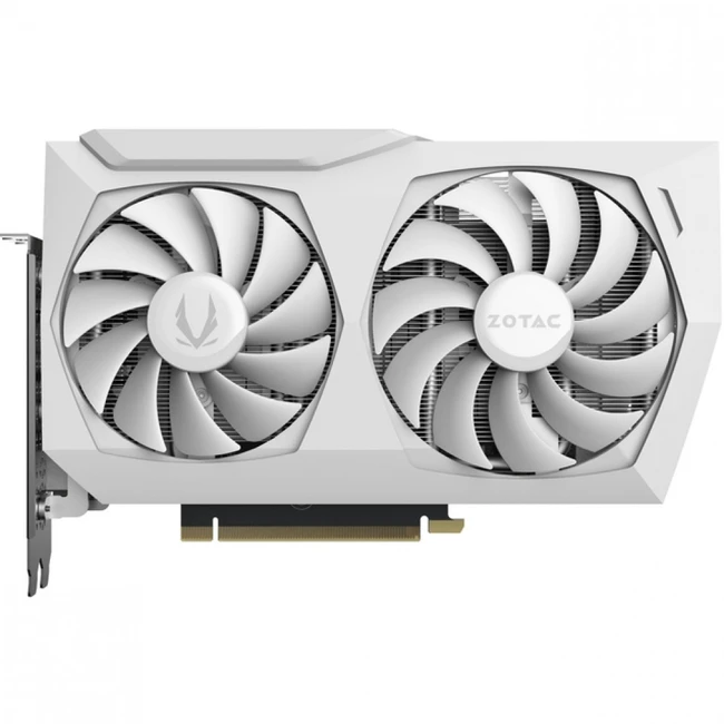 Видеокарта Zotac RTX 3060Ti Twin Edge White Edition 8GB ZT-A30620J-10P (8 ГБ)