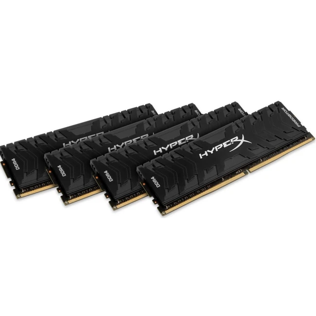 ОЗУ Kingston HyperX Predator DDR4-3200 32ГБ HX432C16PB3K4/32 DIMM, DDR4, 32 Гб (4 х 8 Гб), 3200 МГц
