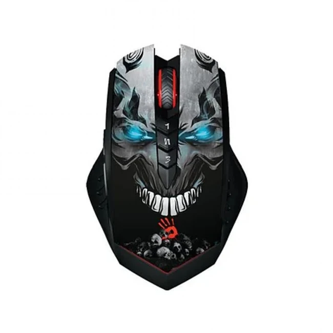 Мышь A4Tech R80 SKULL ACTIVATED (Игровая, Проводная)